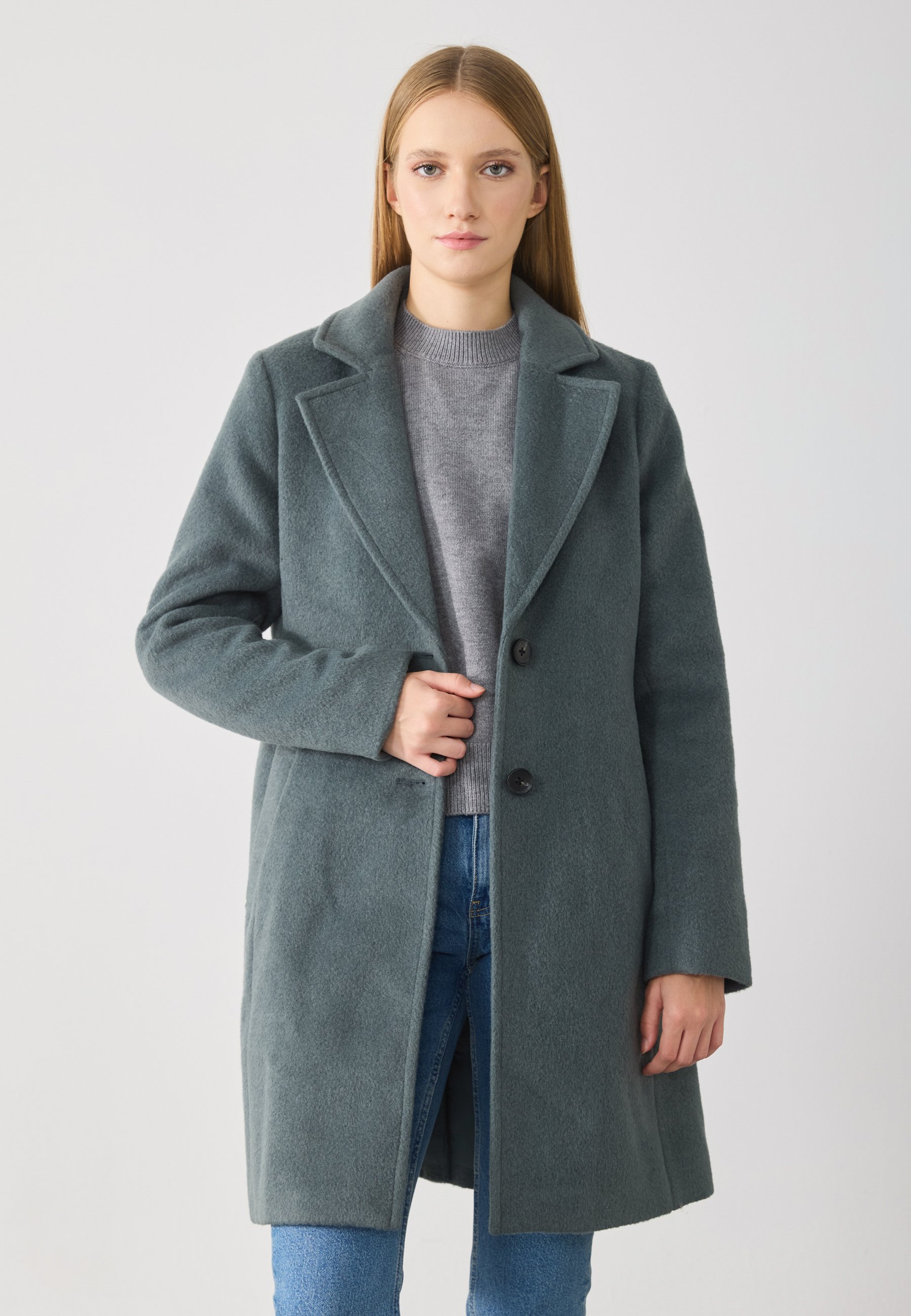 Anna Field Classic jas - groen