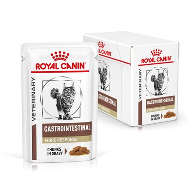 Royal Canin Veterinary Cat - Gastrointestinal Fibre Response v omáčce