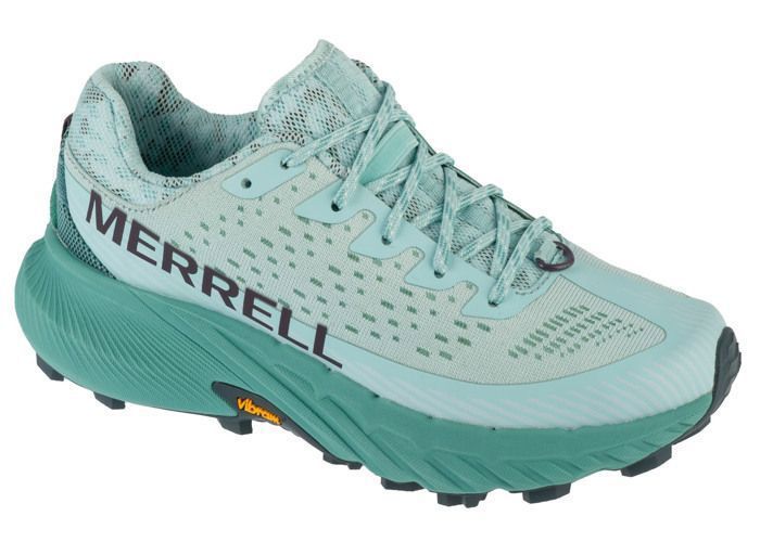 Women's running shoes - Green - Merrell Agility Peak 5