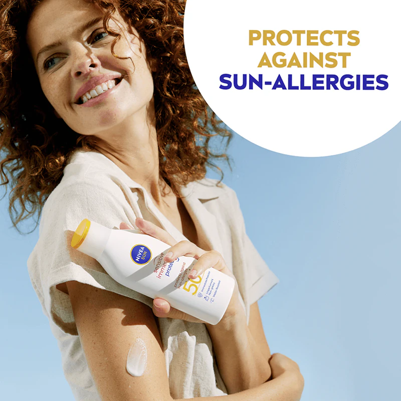 NIVEA SUN Sensitive Immediate zonnebrandcrème voor de gevoelige huid SPF 50+