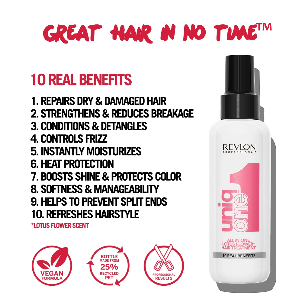 Tratament pentru păr cu floare de lotus 150 ml - UniqOne