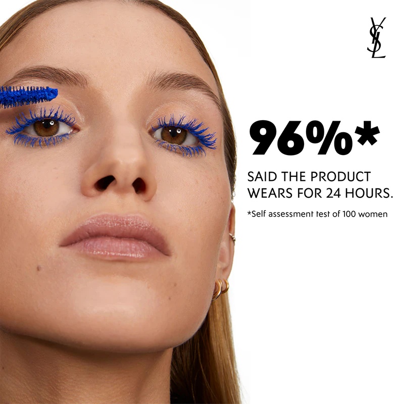 Yves Saint Laurent „Lash Clash Extreme Volume“ blakstienų tušas maksimaliam blakstienų kiekiui