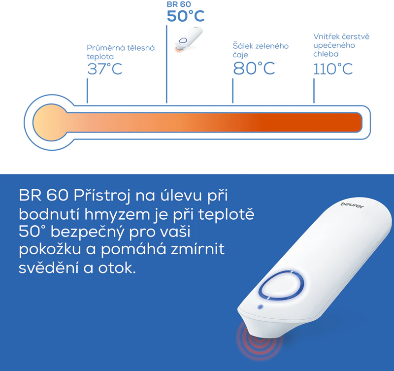 Zdravotnický prostředek BEURER BR 60 pro štípnutí hmyzem