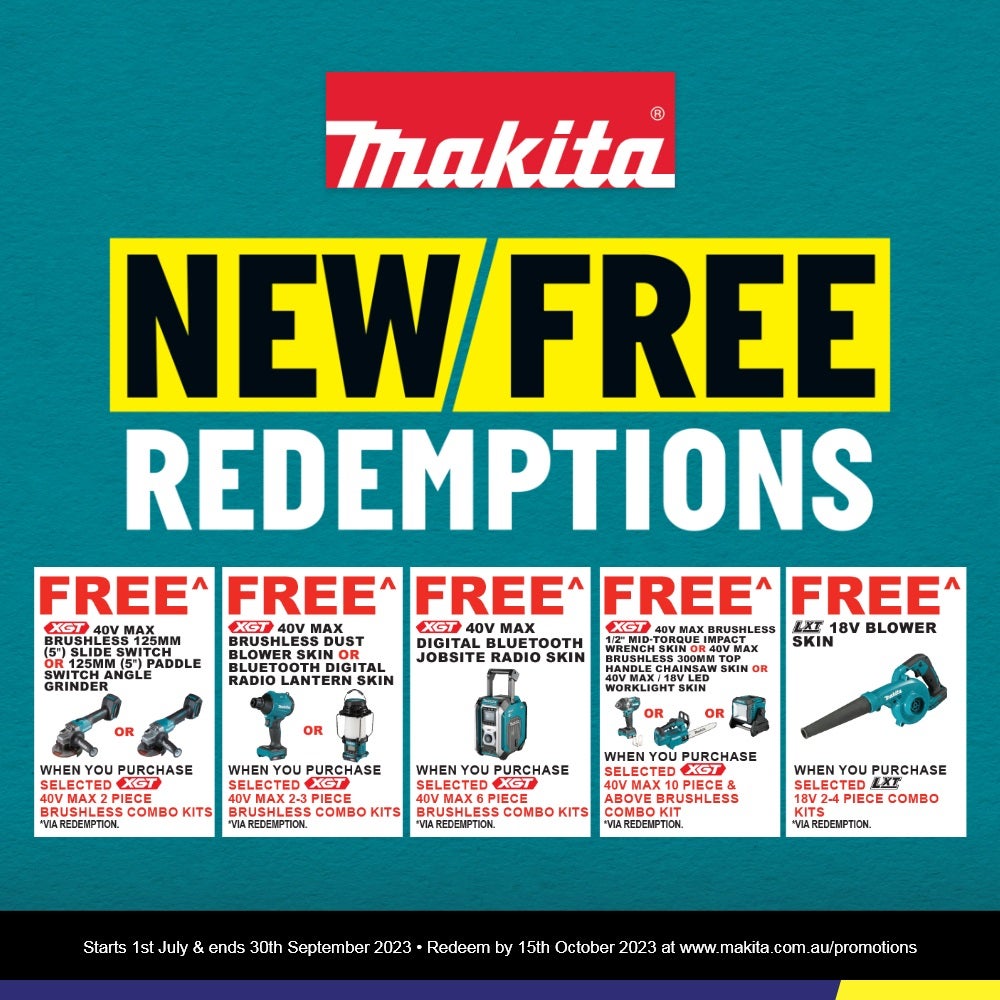 Conjunto de 3 peças MAKITA 18V Brushless 2 x 5.0Ah DLX3098TJ
