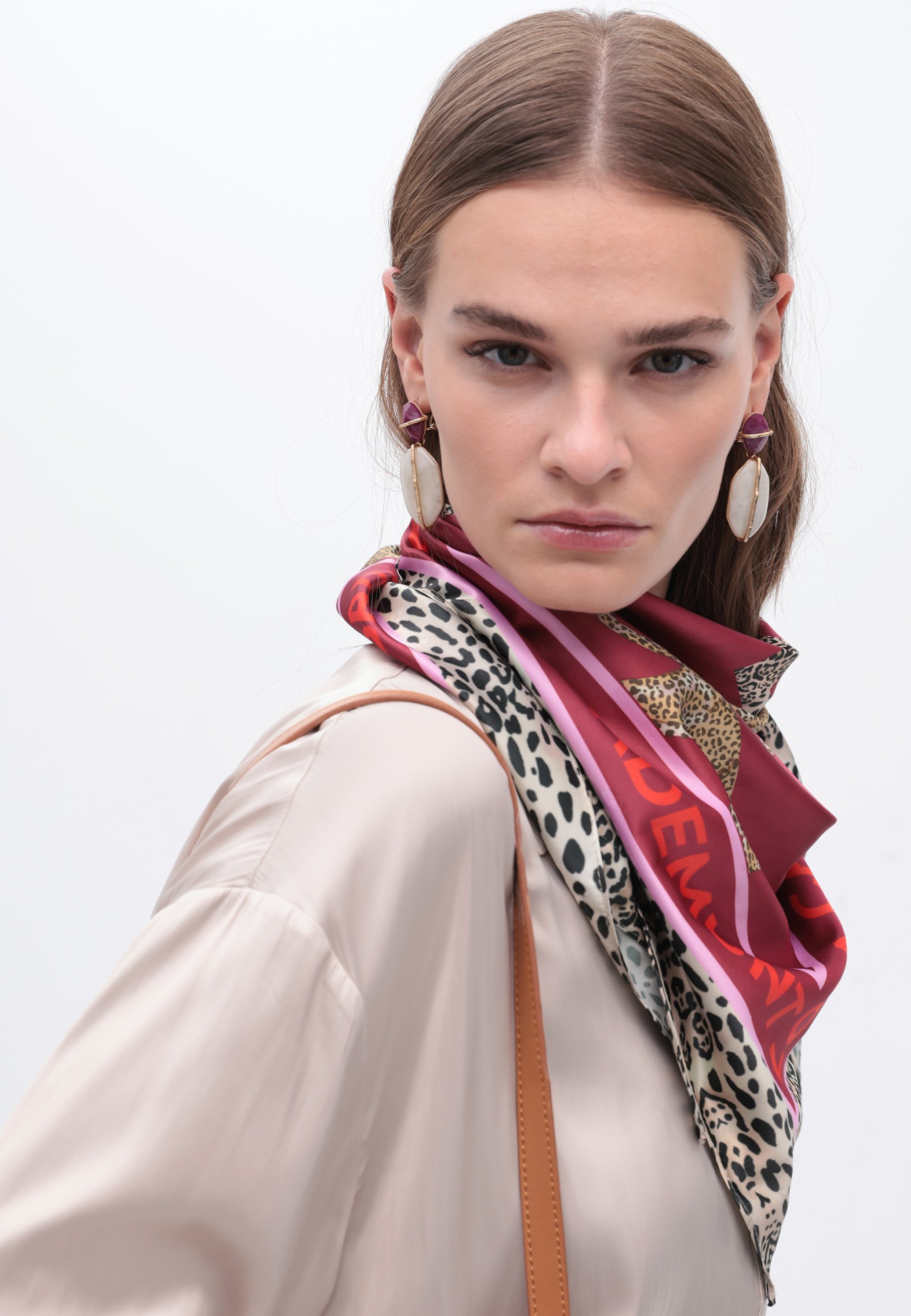 LOLA CASADEMUNT Foulard - burgunder