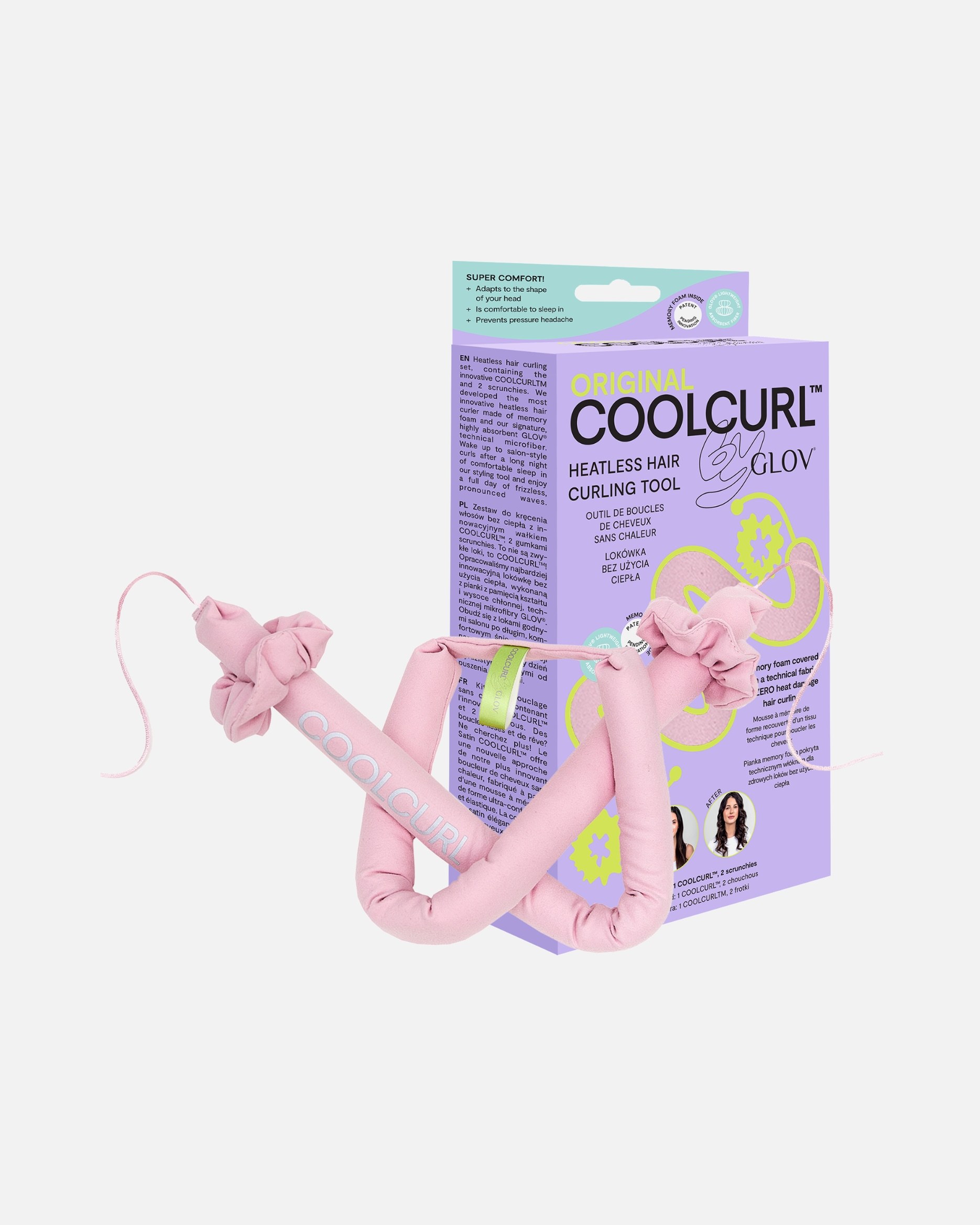 Natáčky na vlasy GLOV Cool Curl - 1 kus