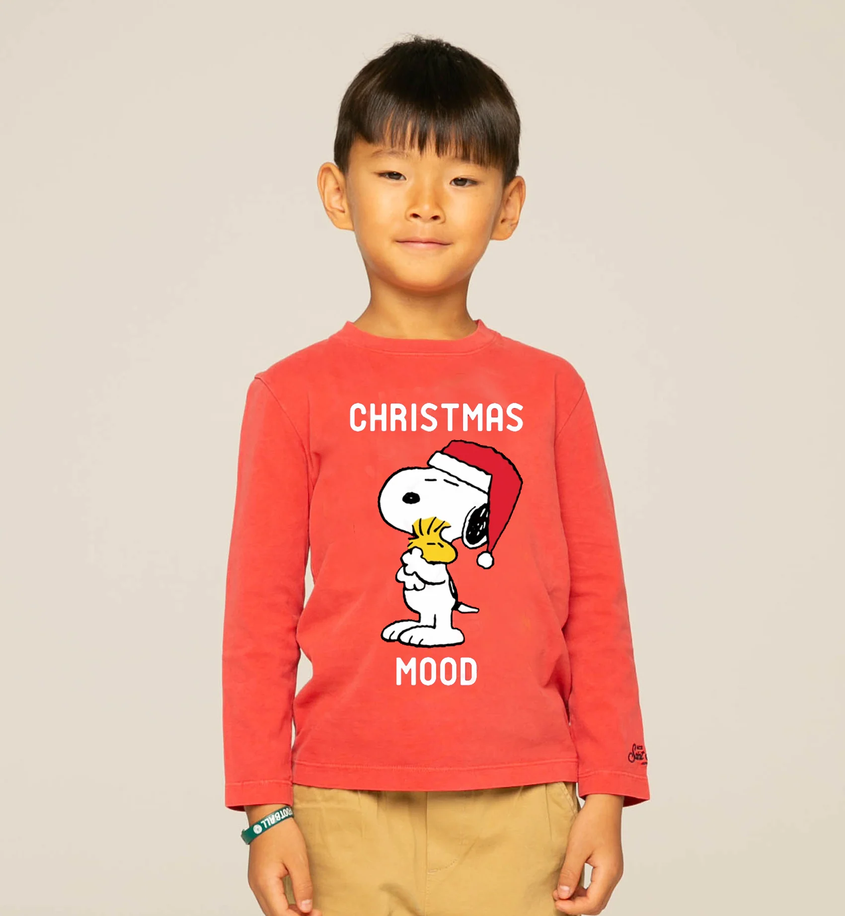 Kinderkerstshirt met Snoopy-print | Peanuts Special Edition