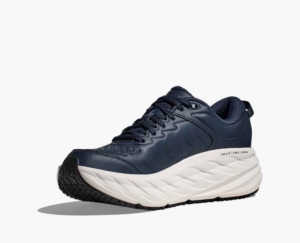 HOKA Bondi SR Outerspace / Blanco