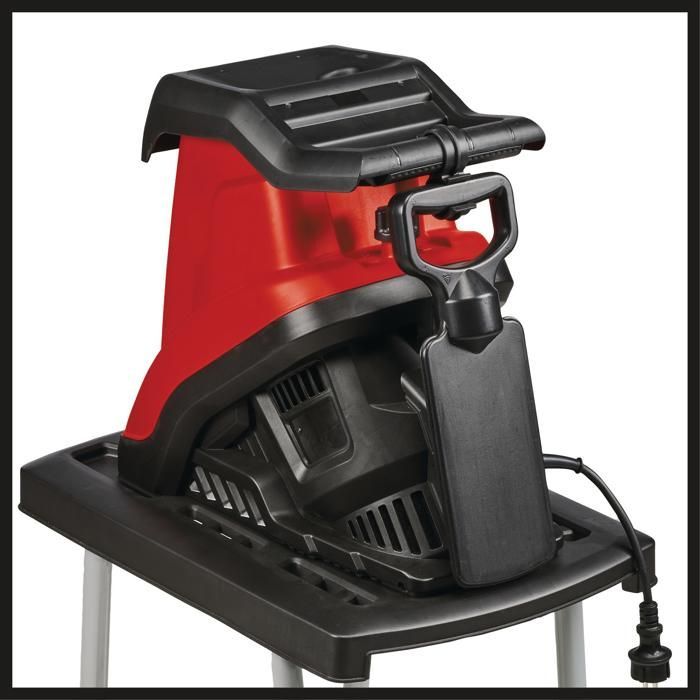 Trituratore da giardino Einhell GC-KS 2540 CB con lame (2 lame reversibili in acciaio, contenitore di raccolta da 55 litri)