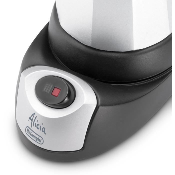 Cafetera eléctrica DELONGHI EMKM6B Alicia Plus - Blanca - 6 tazas - 450 W