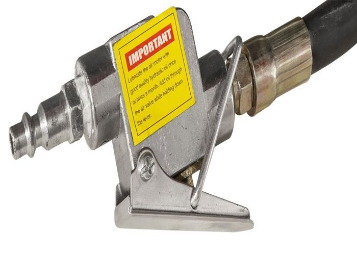 Sollevatore pneumatico mobile per motociclette 450 kg 2200x680 mm MW Tools TPSL450