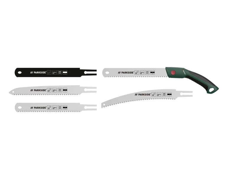 Conjunto de serras manuais PARKSIDE®, 6 peças
