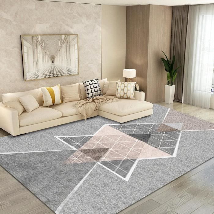 Tapis d'extérieur - Moderne - Gris - Rectangulaire - Résistant à l'usure