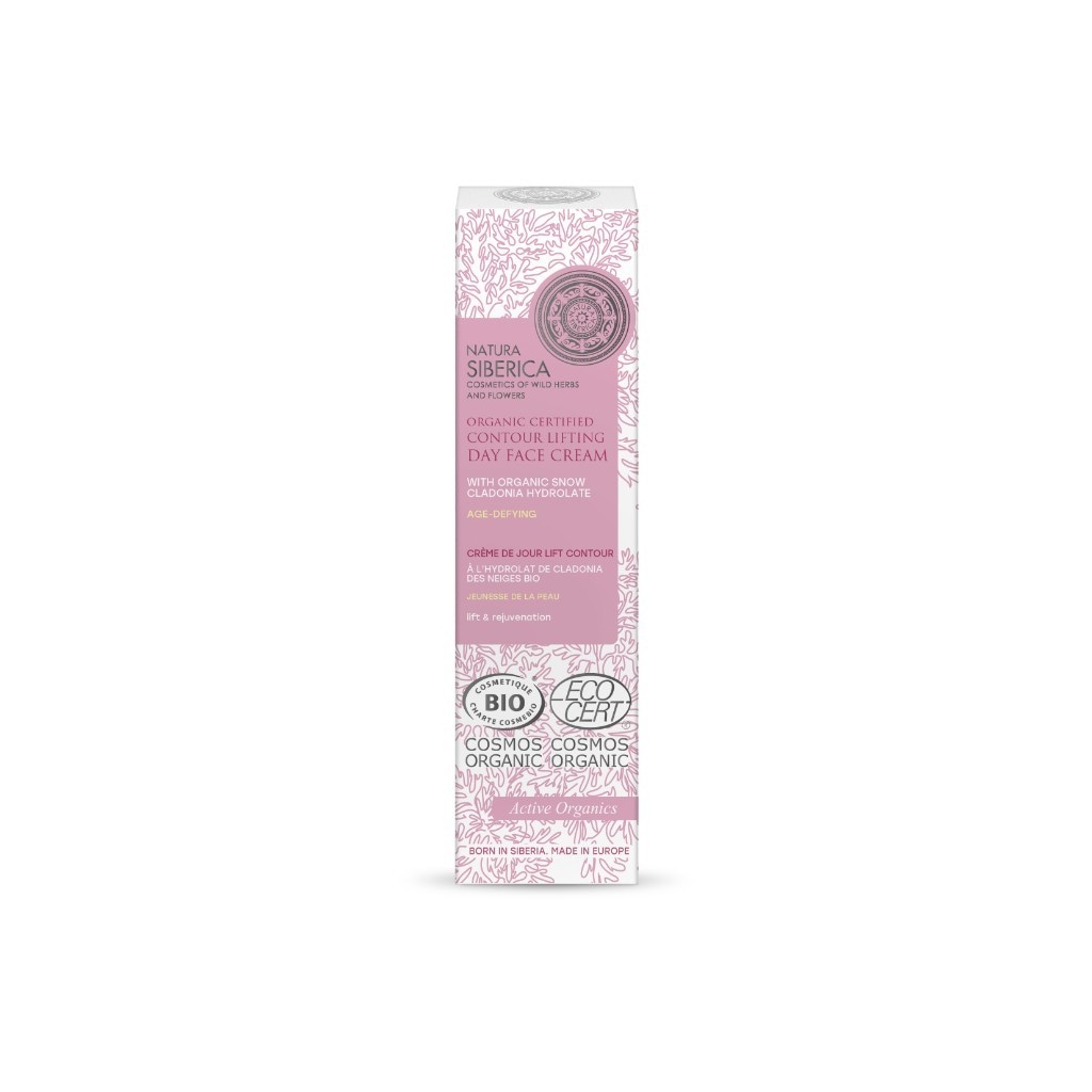 Natura Siberica Crème de Jour BIO Lift Contour Jeunesse de la Peau à la Cladonia des Neiges