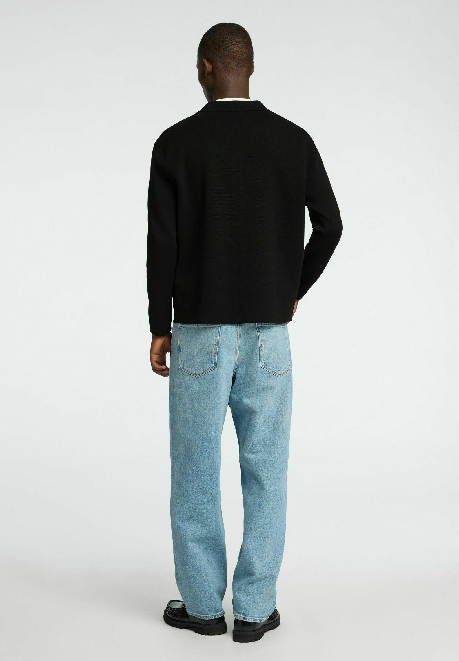 Selected Homme SLHMIKE LIGHT RELAXED - Cardigan - nero