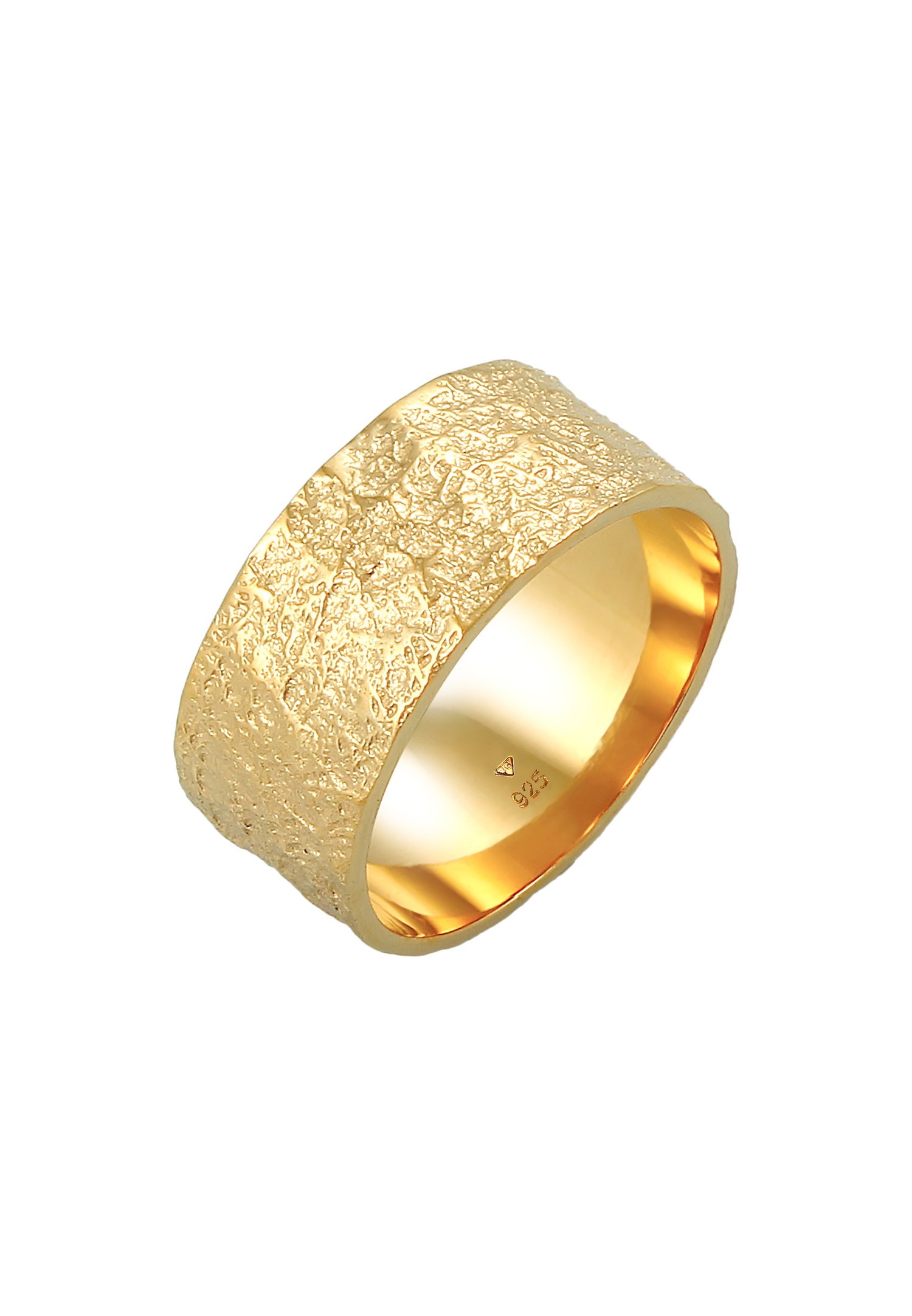KUZZOI Structure organique des bracelets pour hommes en argent sterling 925