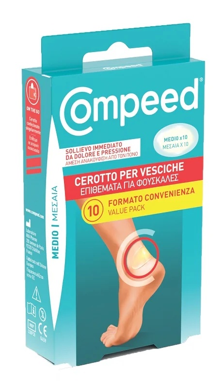 COMPEED Compeed Cer blisterverpakkingen, middelgroot, 10 stuks