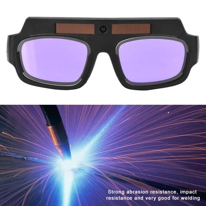Gafas de seguridad para soldadura ARAMOX, gafas de protección solar con oscurecimiento automático para soldadura.
