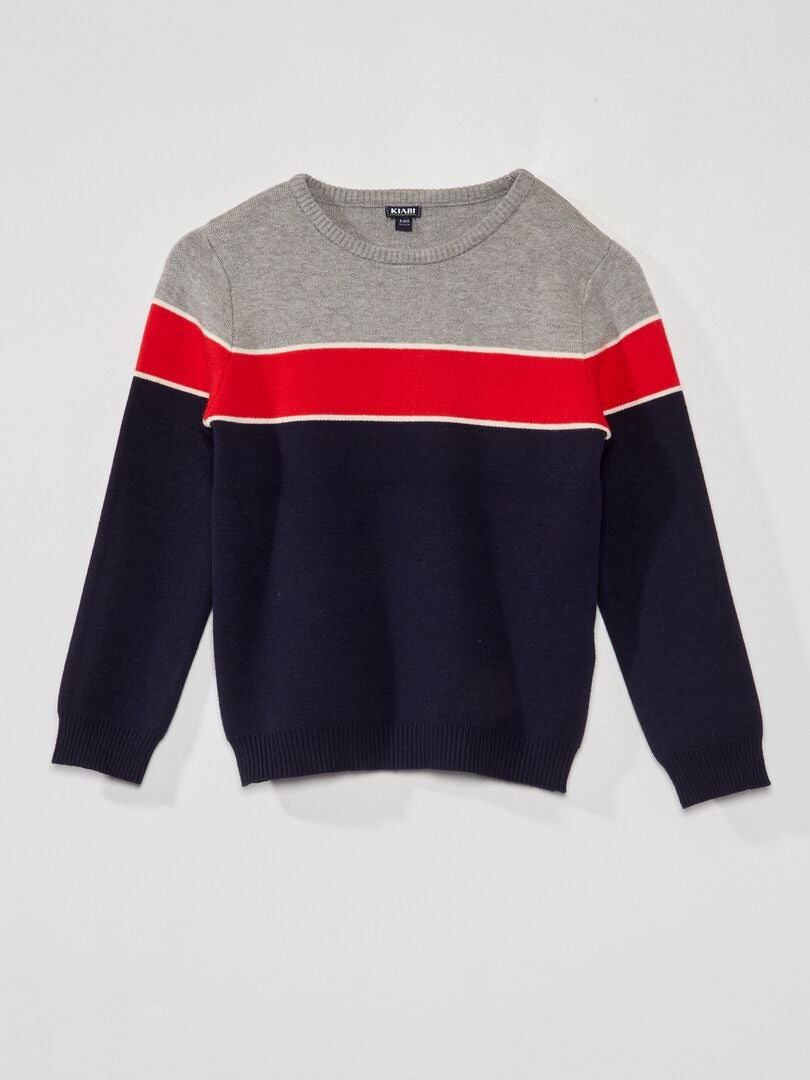 Trui van jersey-stof - ROOD