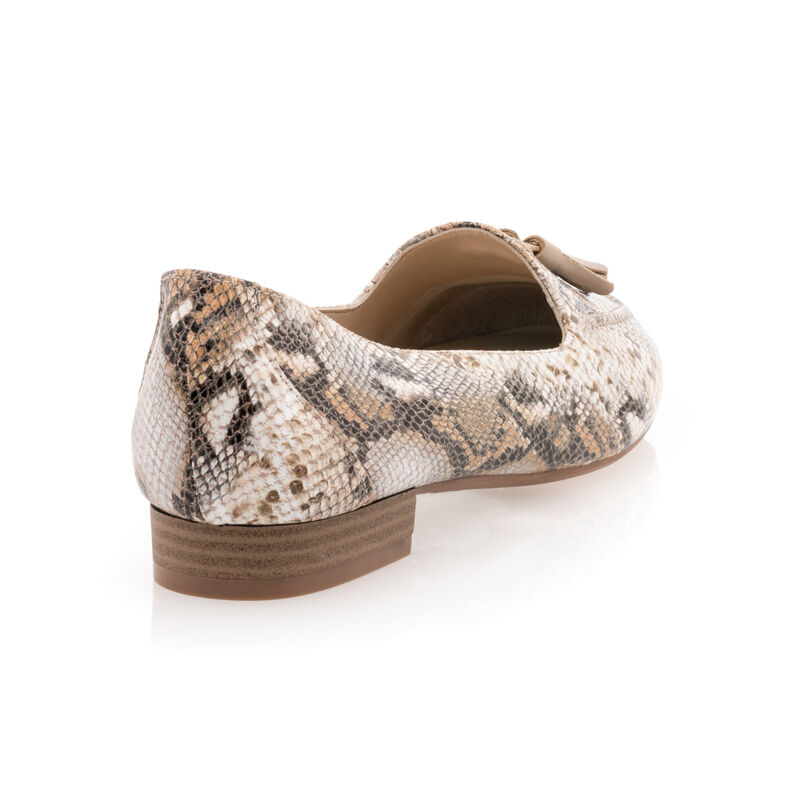 Beige Damen-Loafer/Bootsschuhe