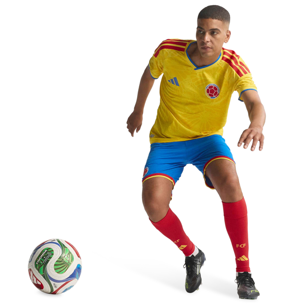 adidas Colombia 26 -kotipelipaita aito