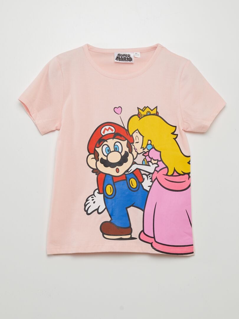 Camiseta estampada de 'Super Mario' - ROSA
