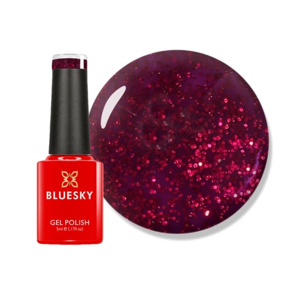 Mini gelový lak Bluesky - Ruby Ritz