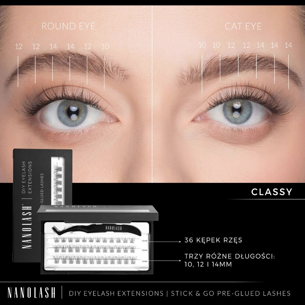 Nanolash Stick & Go -valmiiksi liimatut ripset