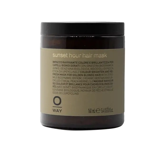 Oway Blondeway Sunset Hour maska do włosów blond rozjaśnianych i siwych 160ml