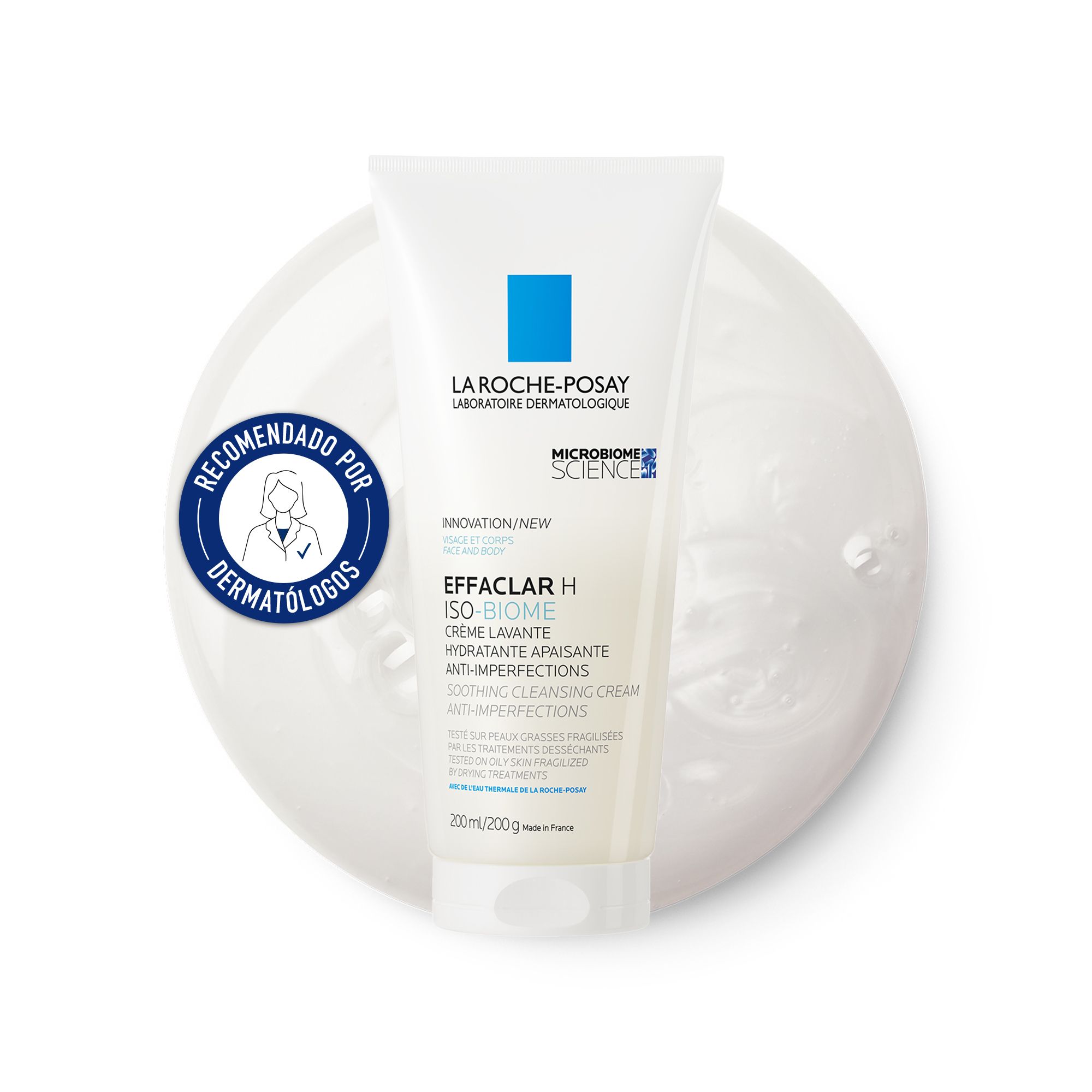 Effaclar H Iso-Biome krema za čišćenje lica Proizvod za čišćenje lica iz ljekarne