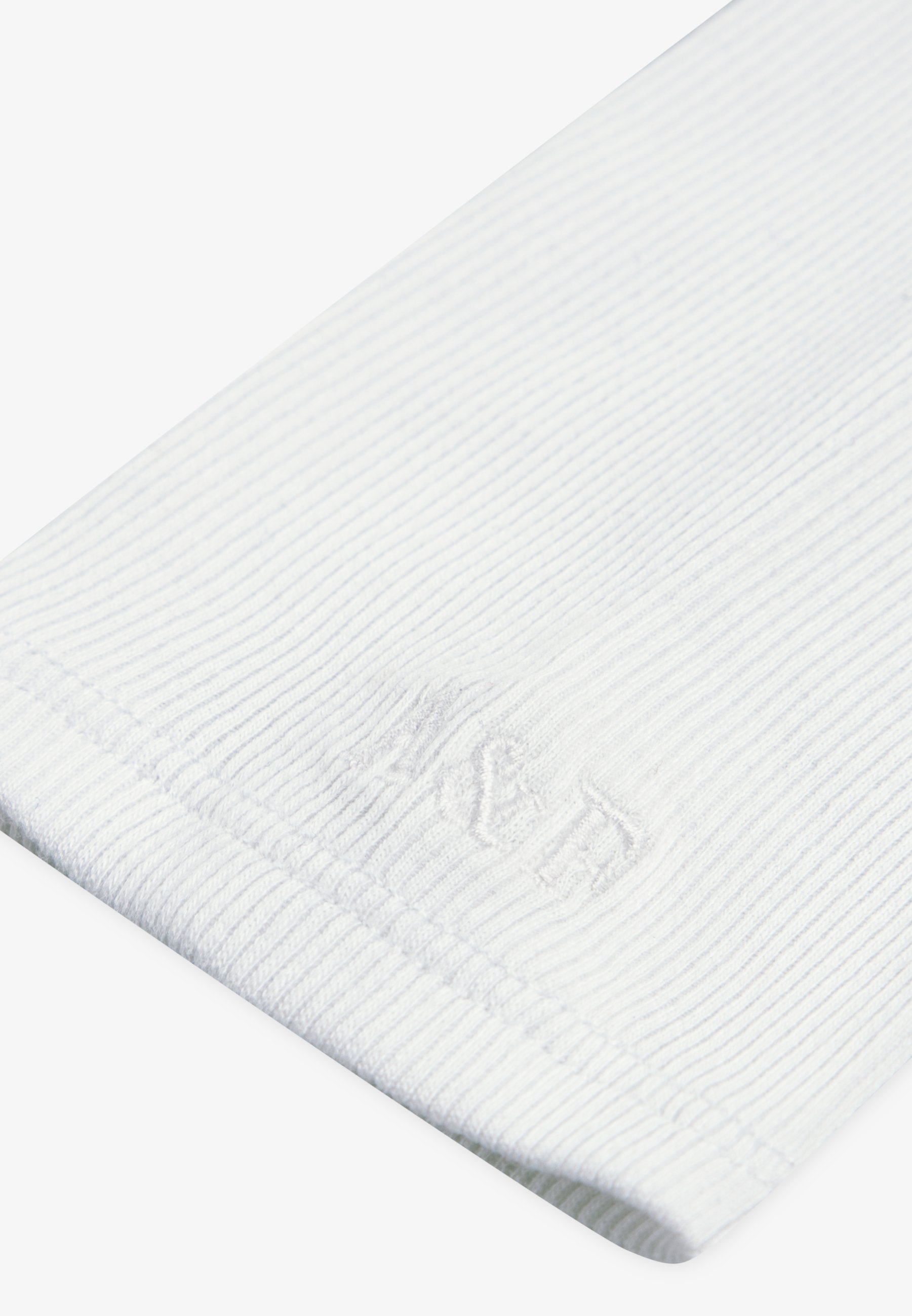 Haut froncé Abercrombie & Fitch - Haut à manches longues - Blanc éclatant