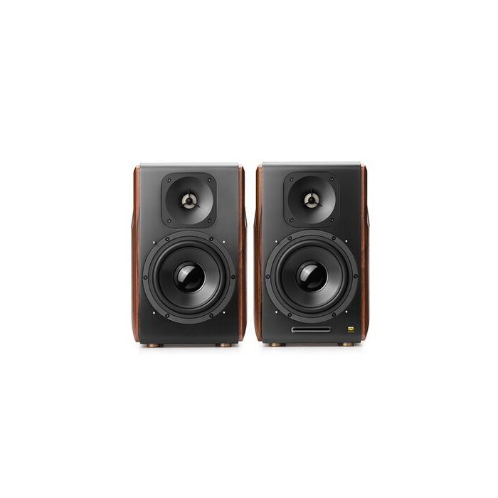 Caixas de som sem fio - Edifier - S3000Pro - Marrom - 60W - 2 alto-falantes