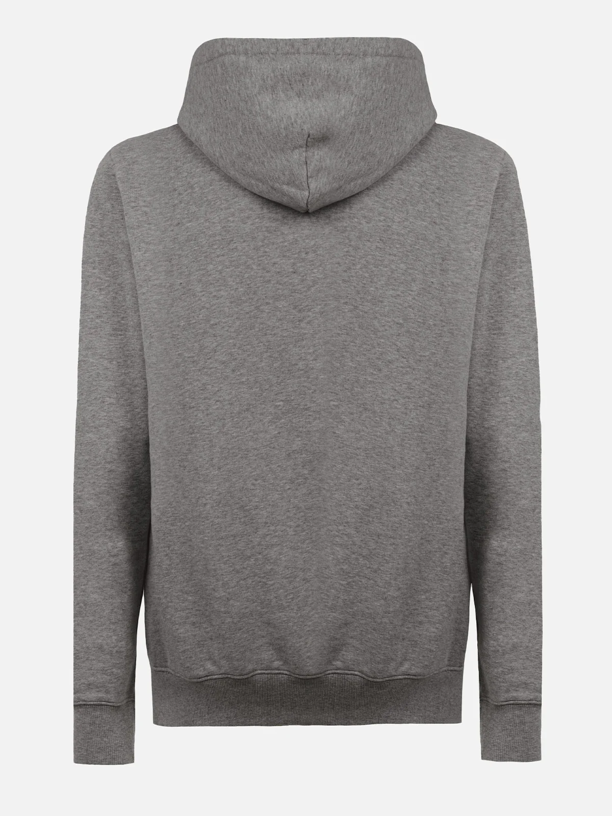 Tribeca Herren-Sweatshirt in Graumeliert mit St. Barth-Stickerei