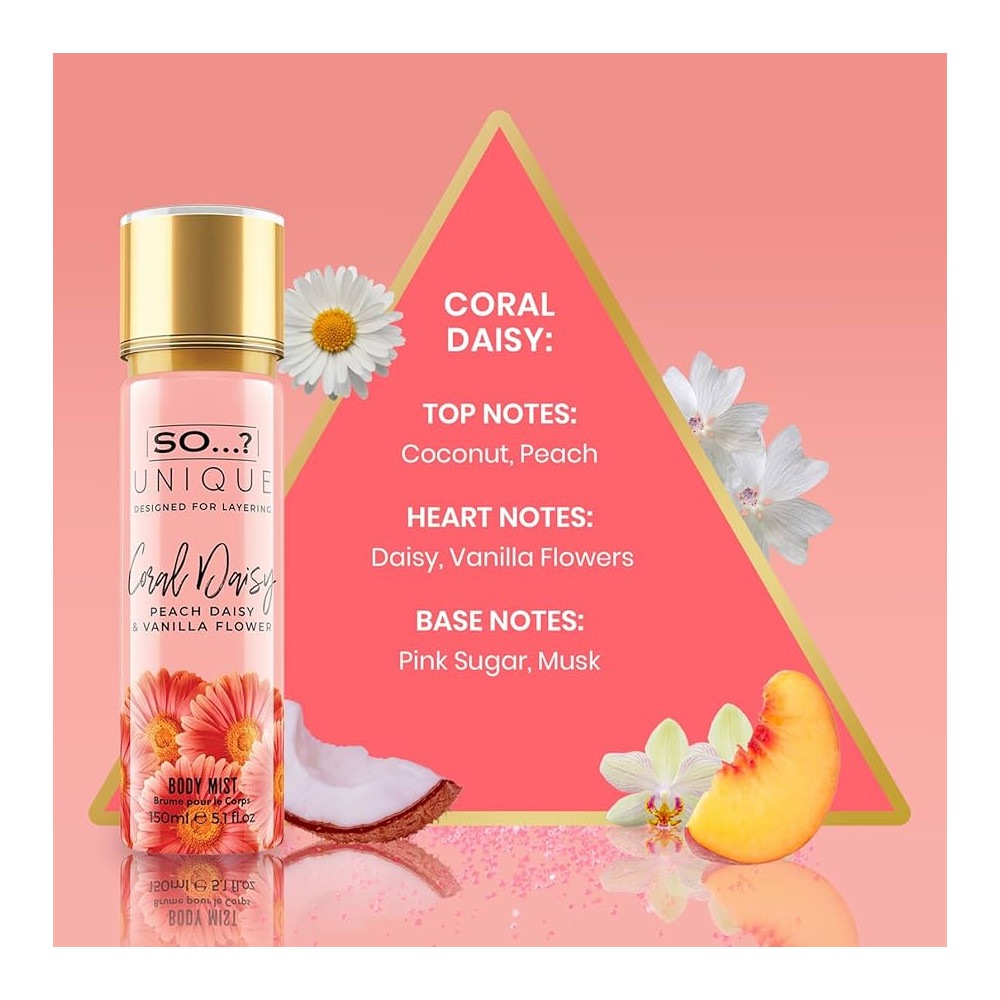 So… ? Brume pour le Corps - Coral Daisy