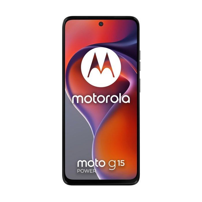 Android-Smartphone – MOTOROLA – Moto G15 Power – 8 GB RAM – 256 GB Speicher – IP54 wasserbeständig – 6000-mAh-Akku