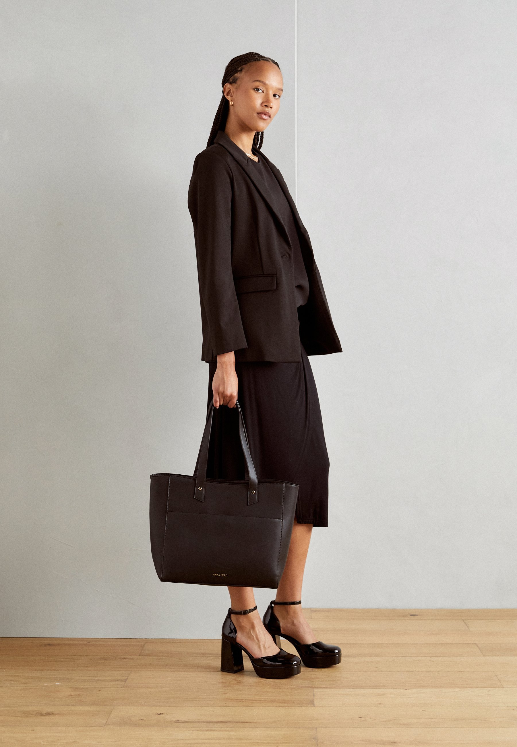 Anna Field Laptoptasche - schwarz