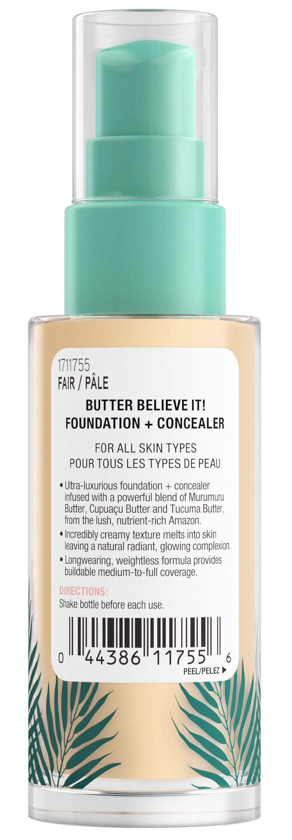 Butter Foundation Concealer 2-v-1 podlaga za ličila in korektor Podlage za ličila