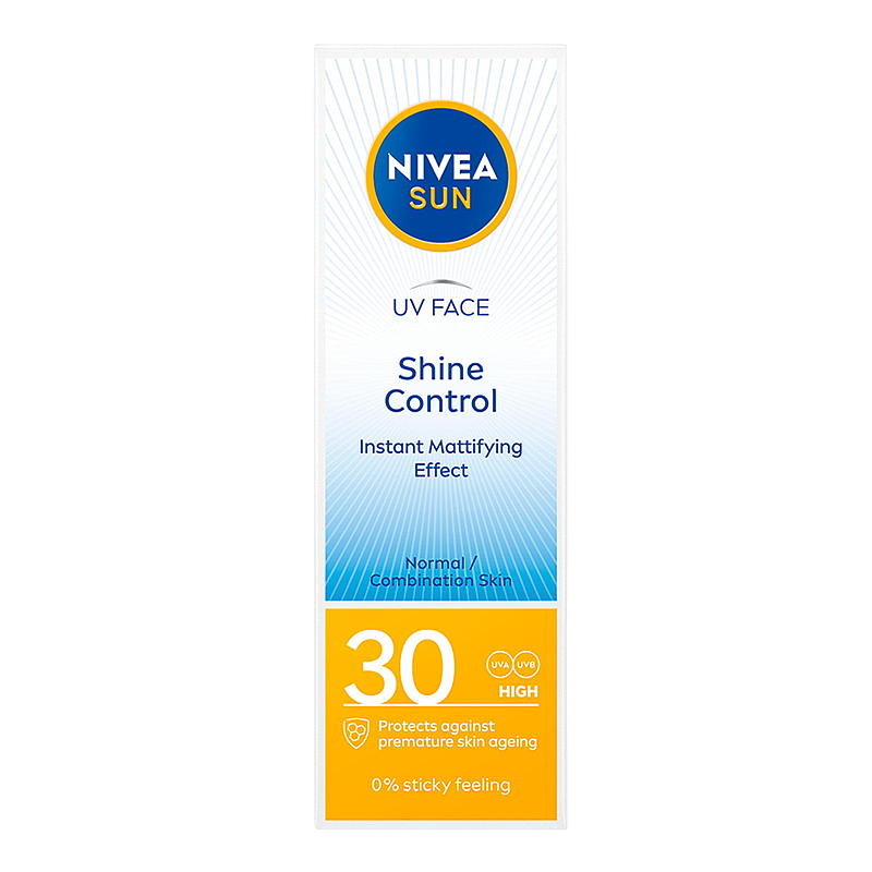 Crème solaire visage Nivea SPF 30 contrôle de la brillance, 50 ml