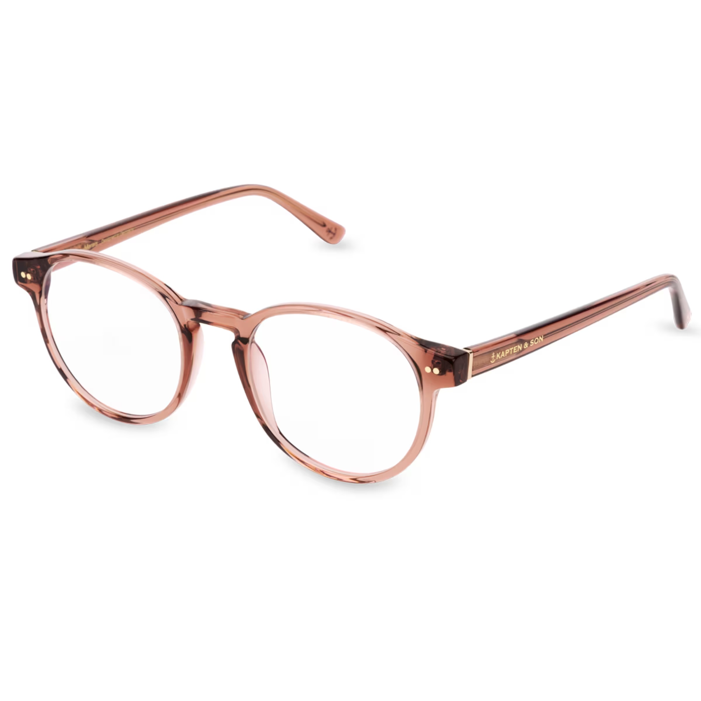 Marais Small Transparent Rose avec verres correcteurs