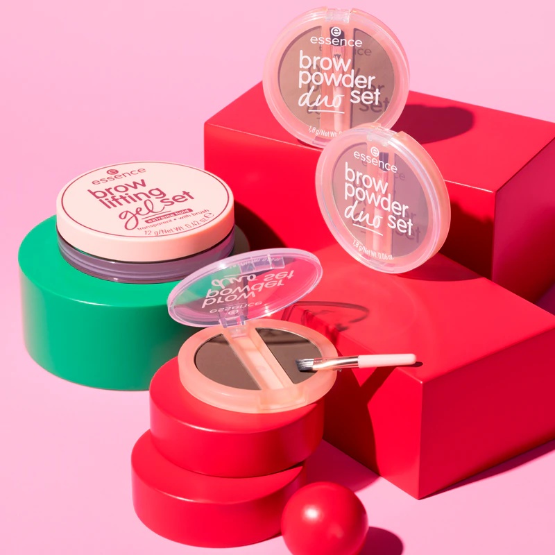 „essence Brow Lifting Gel Set“ antakių fiksavimo gelis