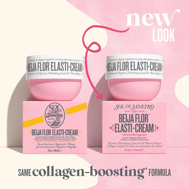 Sol de Janeiro Beija Flor Elasti-Cream drėkinamasis kūno kremas didina odos elastingumą