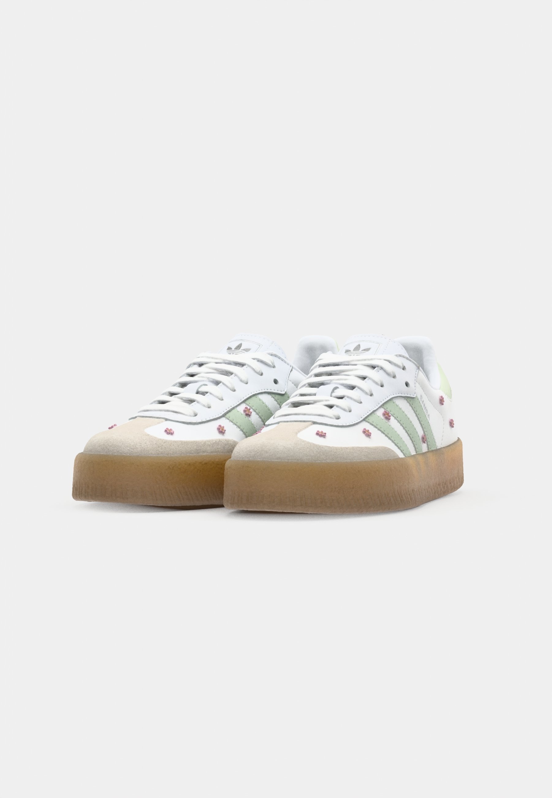 adidas Originals SAMBAE - Matalavartiset tennarit - footwear white/green