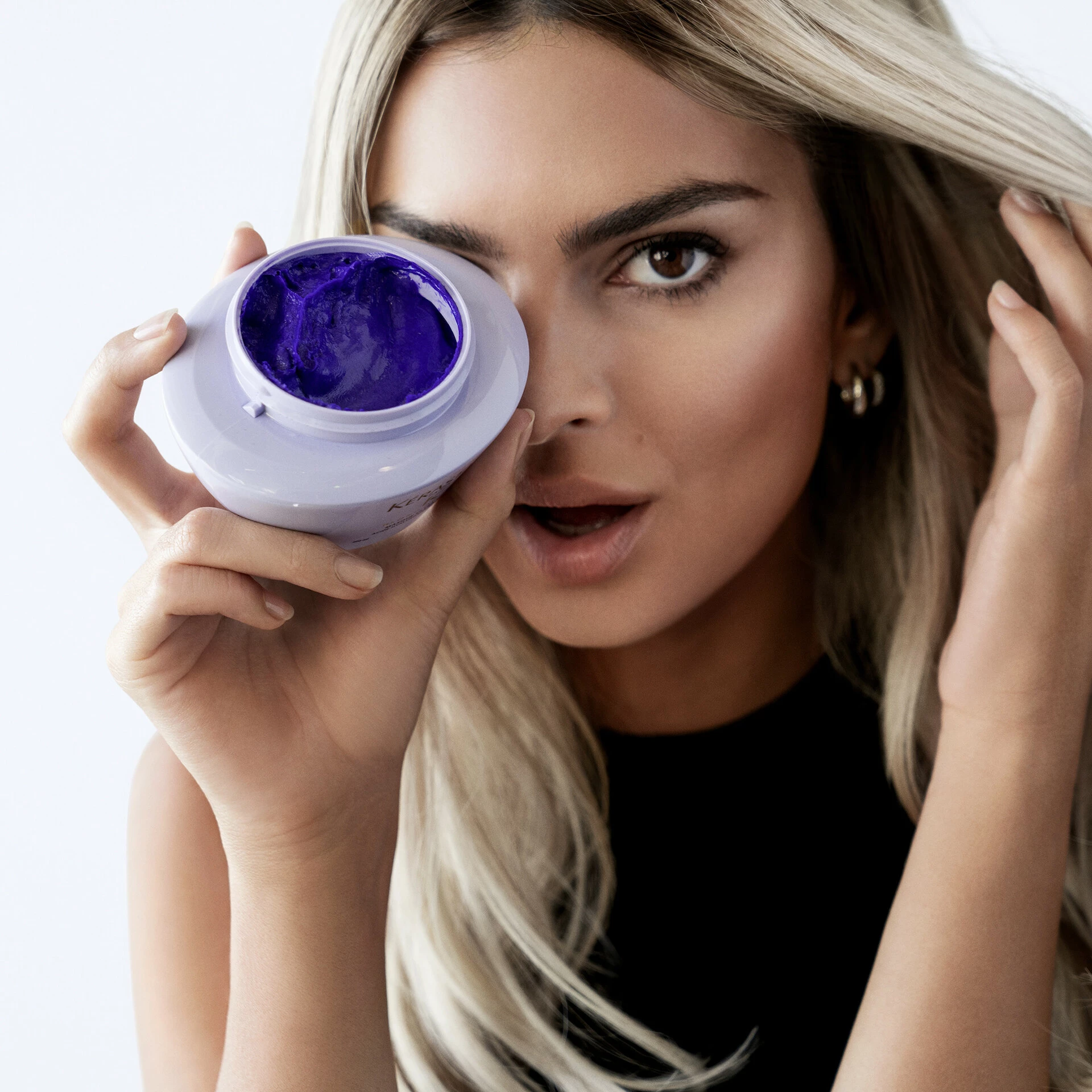 Mască de păr Blond Absolu Ultra-Violet 200 ml - Kérastase