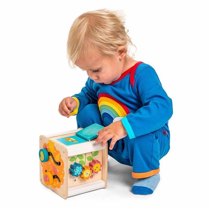 De speelgoedbus - Kleine activiteitenkubus - JH PRODUCTS