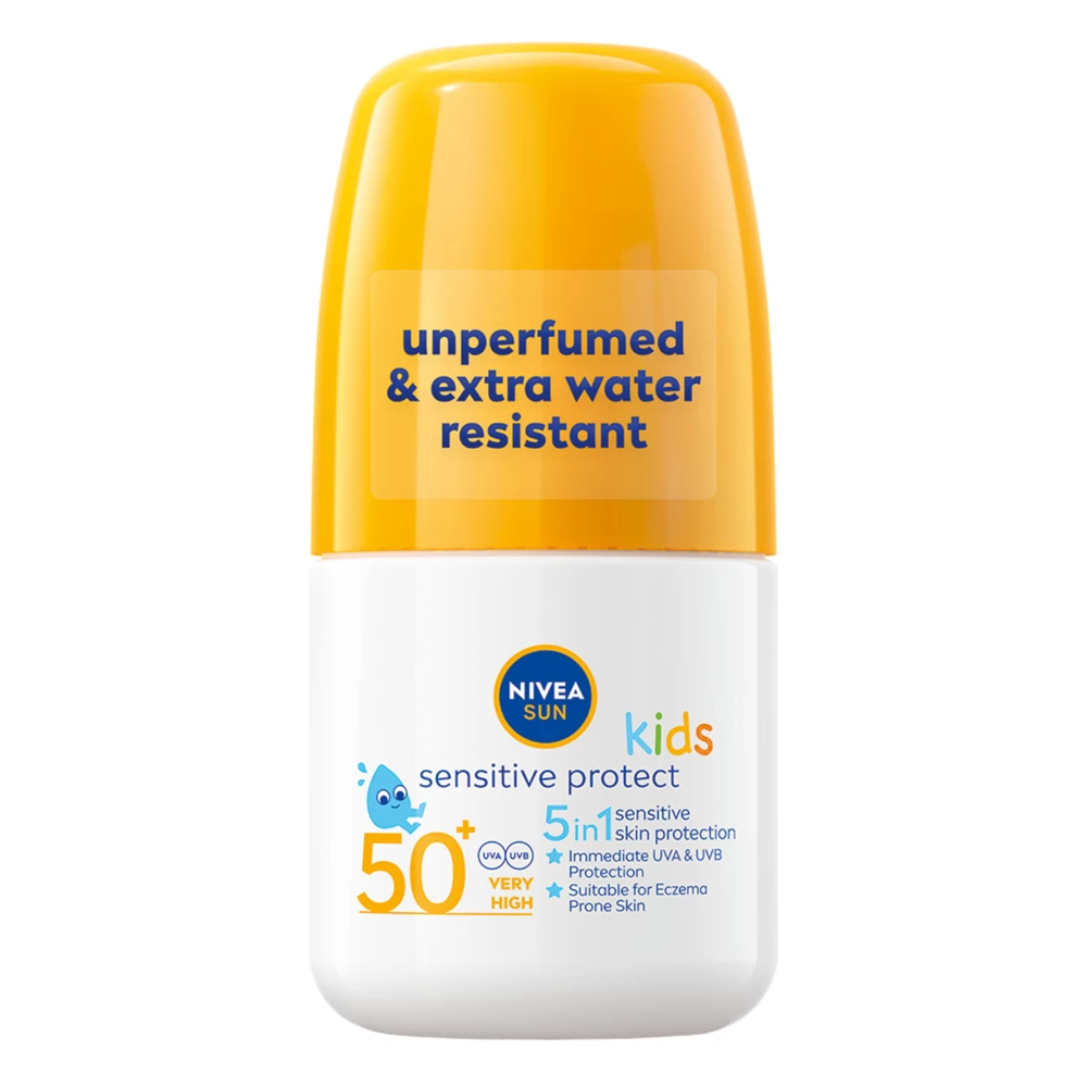 NIVEA Protect & Sensitive Kids Roll-On SPF50+ 50 ml