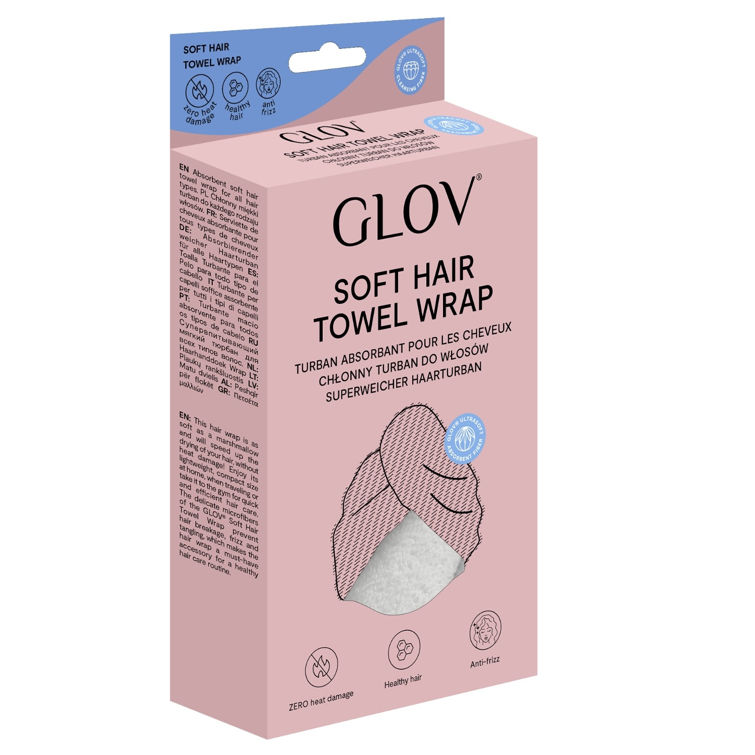 GLOV Mekani ručnik za kosu - 1 komad