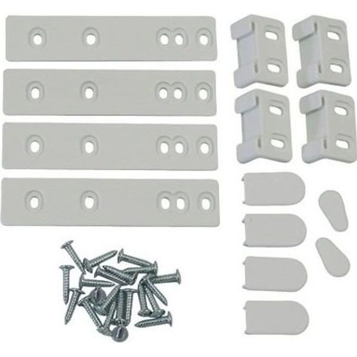 Kit universal de rieles deslizantes para frigorífico-congelador - [MARCA] - [Modelo] - Altura 88 cm