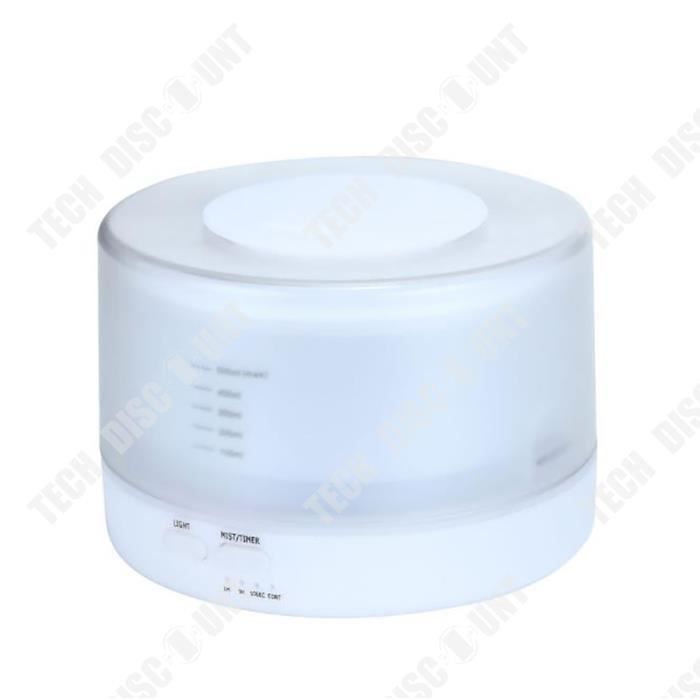 Umidificador - TD® - Modelo 031 - 500ml - Ultrassom - Aromaterapia - Bluetooth