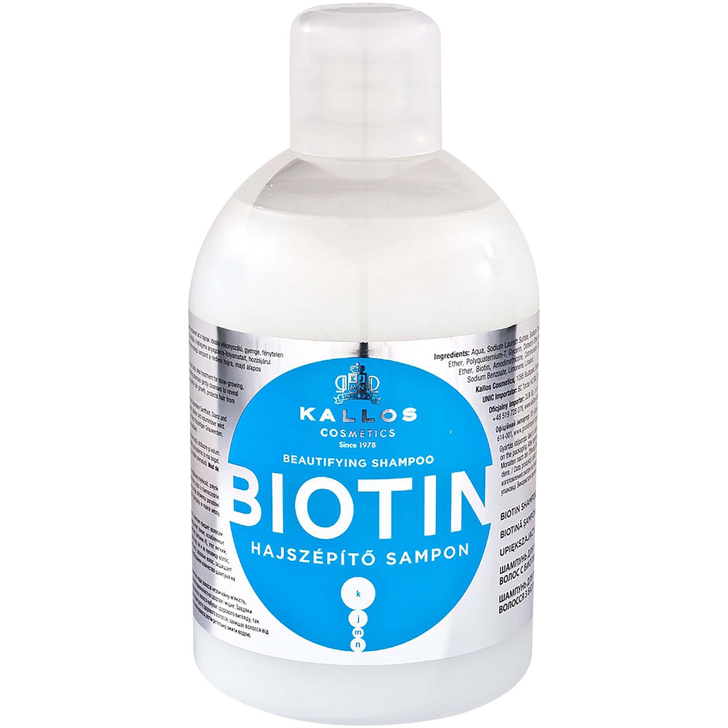 Șampon de păr Kallos cu banane 1000 ml