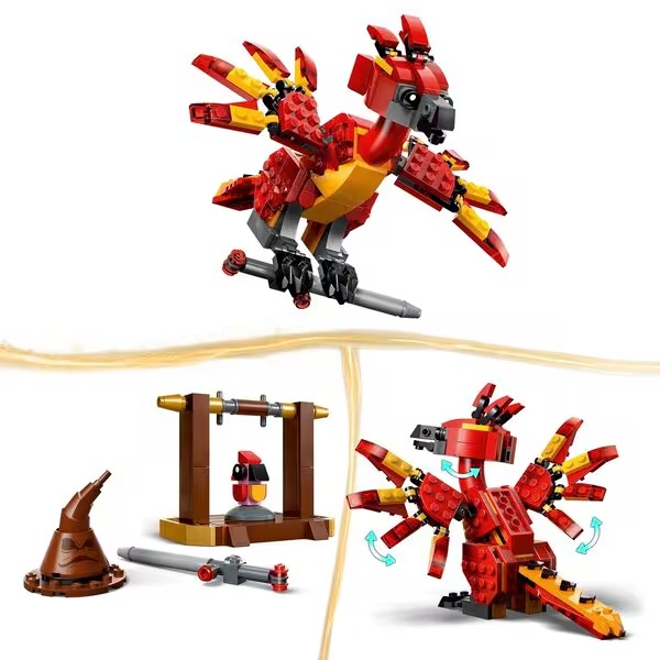 LEGO Harry Potter 76448 Fawkes: Dumbldoro Feniksas<br>